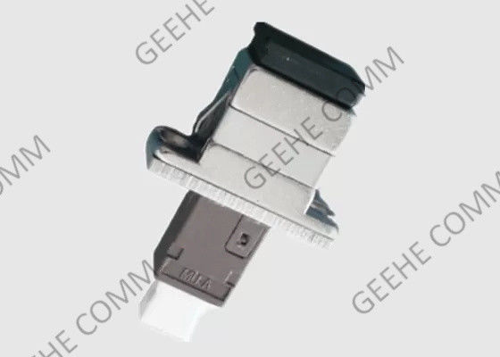 SC Female to MU Female Singlemode Simplex Fiber Optic Hybrid Adapter/Coupler