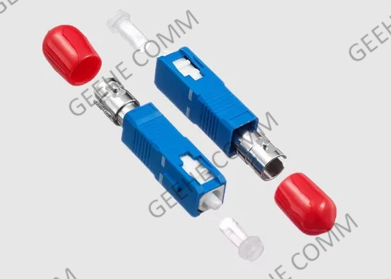 Simplex ST UPC Male To SC UPC Female hybrid Fiber Adapter