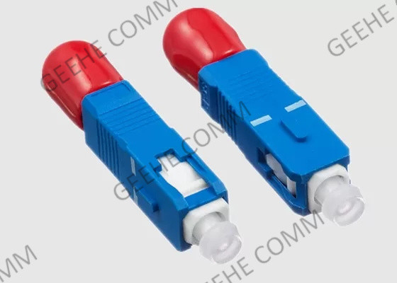 Simplex ST UPC Male To SC UPC Female hybrid Fiber Adapter
