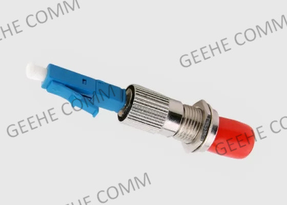 Simplex LC Male to FC Female Hybrid Mating Fiber Optic Cable Adapter