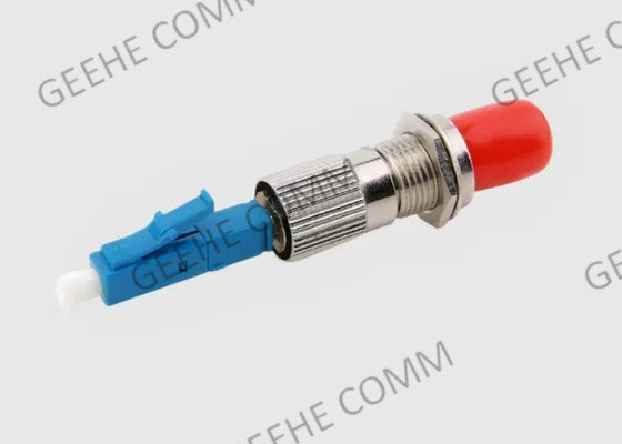 Simplex LC Male to FC Female Hybrid Mating Fiber Optic Cable Adapter