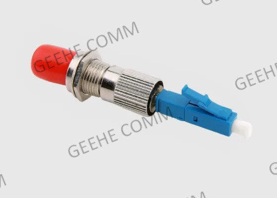 Simplex LC Male to FC Female Hybrid Mating Fiber Optic Cable Adapter