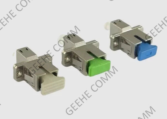 LC Female to SC Female Simplex Singlemode Hybrid Fiber Optic Adapter