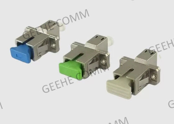 LC Female to SC Female Simplex Singlemode Hybrid Fiber Optic Adapter