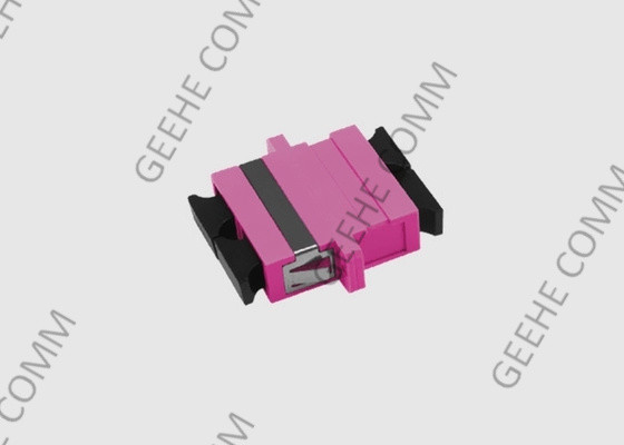Multimode Optical SC Adapter Duplex OM4 Fiber Optic Adapter Coupler