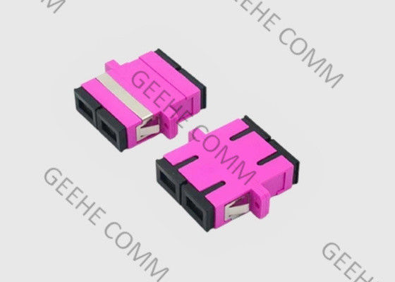 SC Multimode Duplex Fiber Optic Adapter/Flange