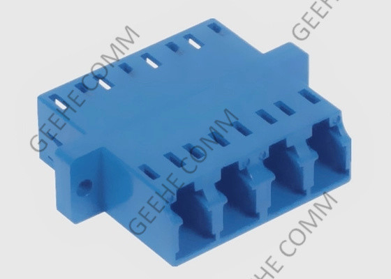 Duplex Singlemode LC-LC OS1 Quad Coupler Ceramic Fiber Optic Adapters