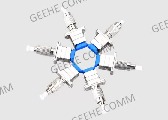 ST To SC Male To Female Optical Attenuator Single Mode With Flange
