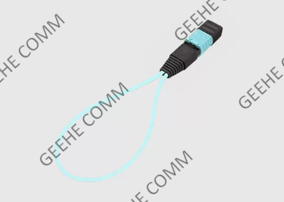 12 Core Single Mode G657A2 MPO Fiber Optic Loopback
