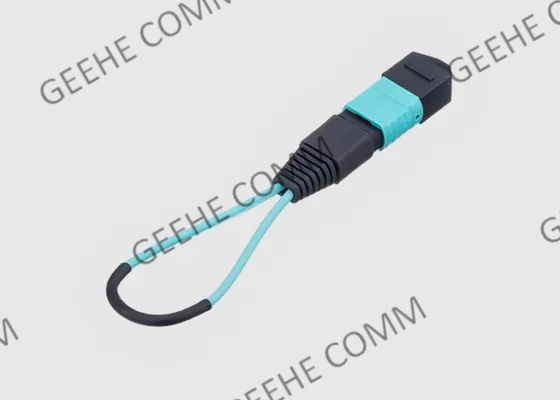0.3m OM4 MPO MTP Fiber Optic Loopback Adapter
