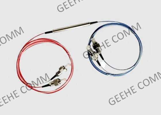 Steel Tube 1310nm Wavelength Fused WDM Low Loss With FC/PC Connectors