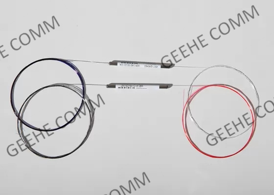 Single Mode 1550nm PM Fiber 1×2 Fiber Optic WDM Coupler