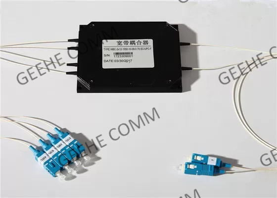 2×4 Fan Out 1480nm Fused Fiber Optic WDM Module