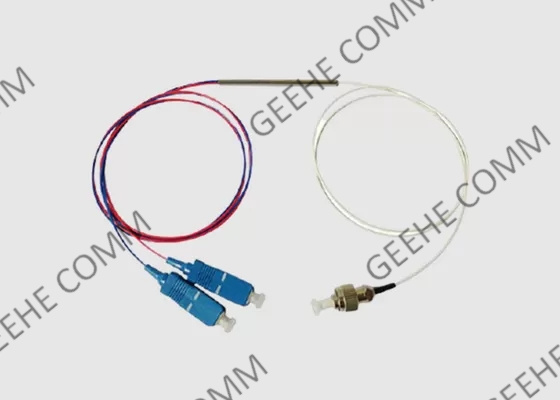 1x2 FBT 1550nm WDM Optical Fiber Coupler SC UPC For FTTH