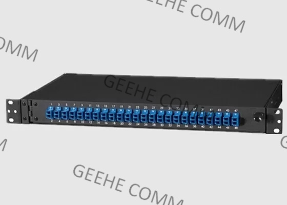 SC Adapter Wall Mount 2U 48 Port Fiber Optic Patch Panel
