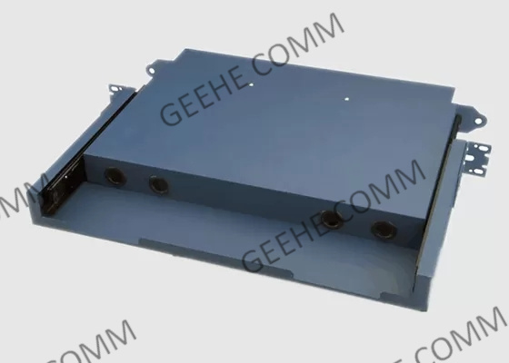24 Port LC Splice Tray 19 Inch 1U Rack Mount Fiber Patch Panel
