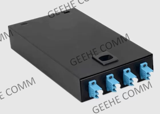 CATV 1U LC Duplex 8 Port Loaded Patch Panel