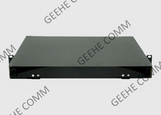 1U HD Rack Mount Fiber Patch Panel With MPO / MTP Cassette Or Adapter Panel