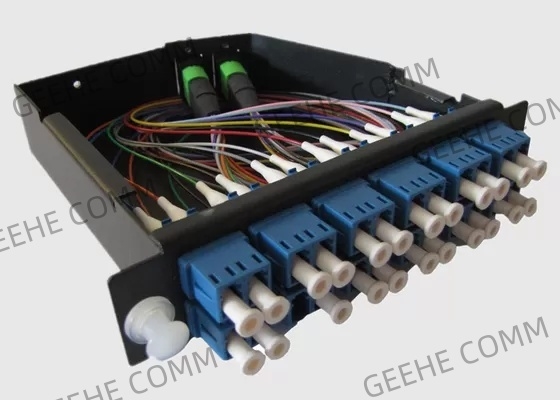 LC/UPC Duplex 12 Fiber LGX Style MPO Cassette