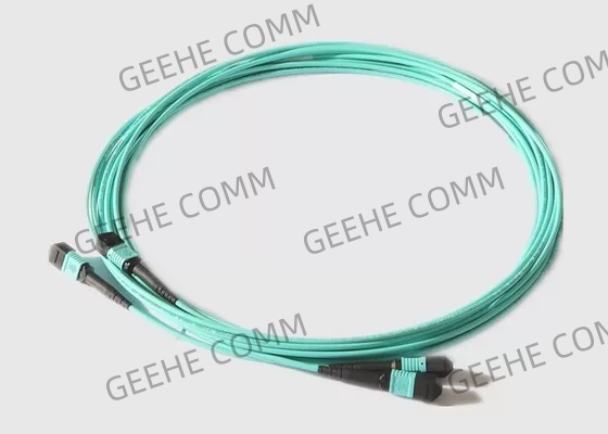 12 Core Male To Female LSZH OM3 MPO Fiber Cable