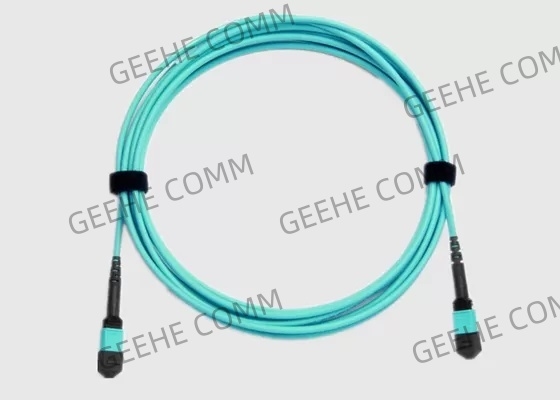 12 Core Male To Female LSZH OM3 MPO Fiber Cable