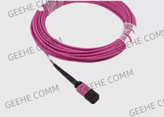 MPO Female to MPO Male Singlemode 9/125 Fiber Optic Cable For Network