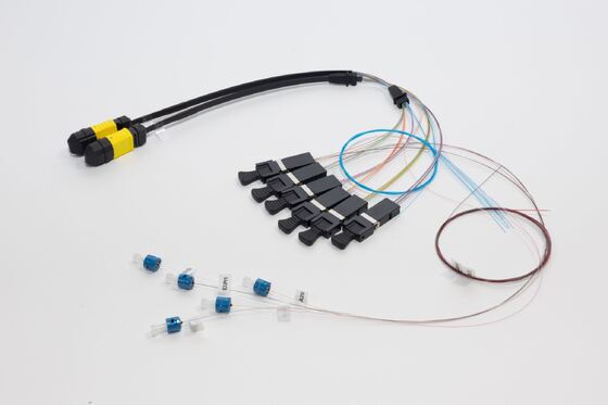 MPO-CSAPC Cassette Offering RJ45 Port Type Compatible with Enterprise Network Systems and Data Transmission