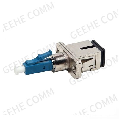 SC/UPC Female to LC/UPC Male SingleMode Simplex Fiber Optic Adapter