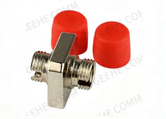 FC/UPC To FC/UPC Simplex Fiber Optic Adapter With Flange