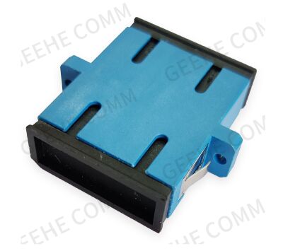 SC/UPC Singlemode Duplex Fiber Optic Adapter/Flange