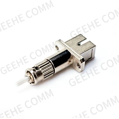 ST/UPC Male to SC/UPC Female Singlemode Fiber Optic Hybrid Adapter/Coupler