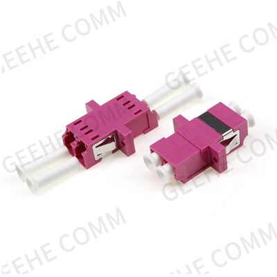 SC Multimode OM4 Simplex Fiber Optic Adapter
