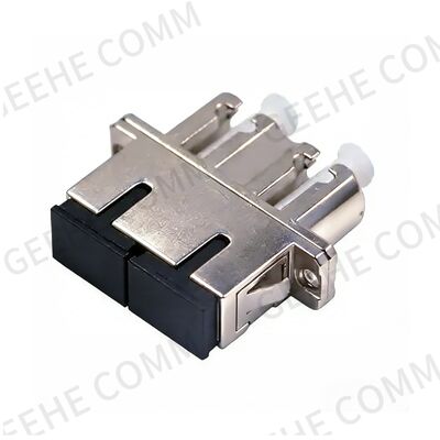 LC/UPC Female to SC/UPC Female Fiber Optic Hybrid Adapter/Coupler