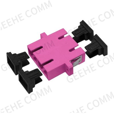 SC Multimode Duplex Fiber Optic Adapter/Flange
