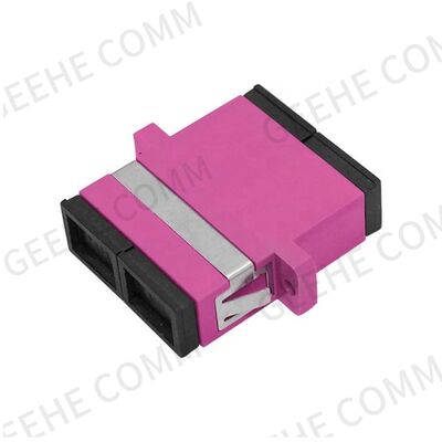 SC Multimode Duplex Fiber Optic Adapter/Flange