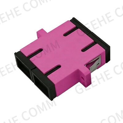 SC Multimode Duplex Fiber Optic Adapter/Flange