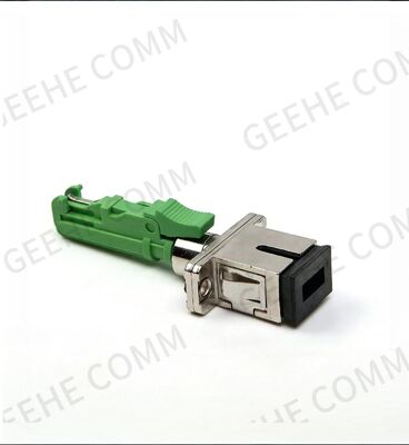 E2000 Male to SC Female Singlemode Simplex E2000 Fiber Optic Cable Hybrid Adapter/Coupler