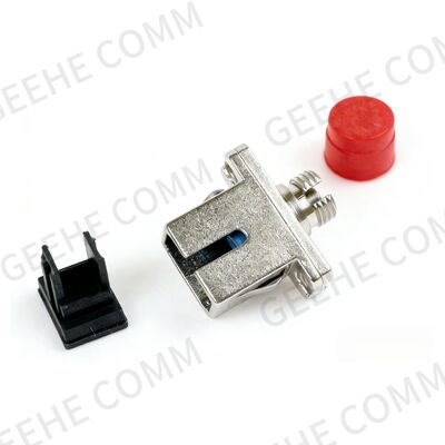 FC Female to SC Female Singlemode Simplex Fiber Optic Hybrid Adapter/Coupler