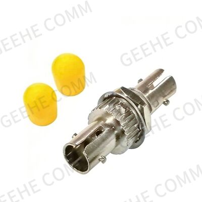 ST Female to ST Female Singlemode Fiber Optic Hybrid Adapter/Coupler