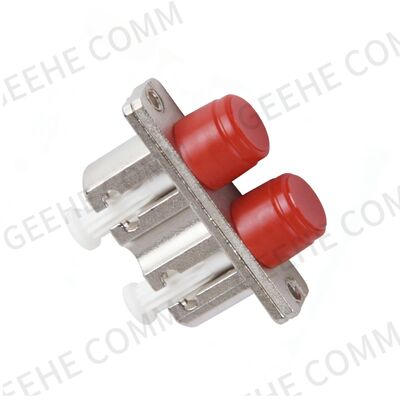 FC/UPC Female to LC/UPC Female Singlemode Duplex Fiber Optic Hybrid Adapter/Coupler