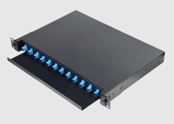 Rack Mounted 24 Core FC ODF 3U Fiber Optic Patch Panel