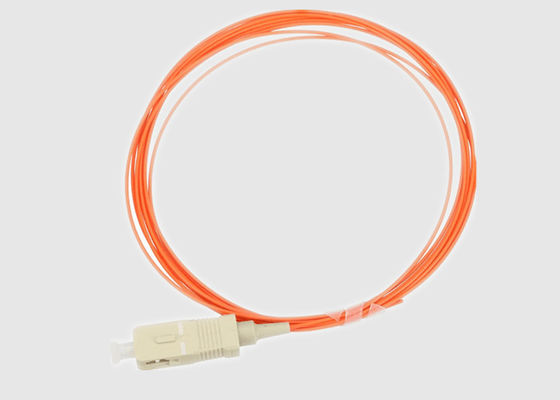Orange Multimode  OM3 SC PC 50/125nm Fiber Optic Pigtail
