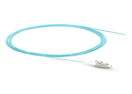 G657A1 Aqua Multimode 1.5M OM3 Fiber Pigtail LC