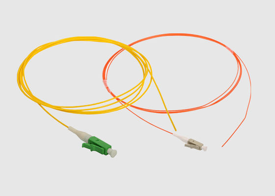PVC APC 3m 10Gb 50/125um LC OM1 Multimode Fiber Pigtail