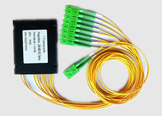 50/50 2×8 Optical Fiber Splitter