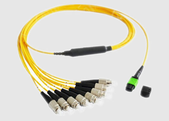 8 FC to MTP Multimode 125um MPO Breakout Cables