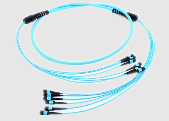 Single Mode Riser OFNR 2.0mm 1m MPO Fiber Cable
