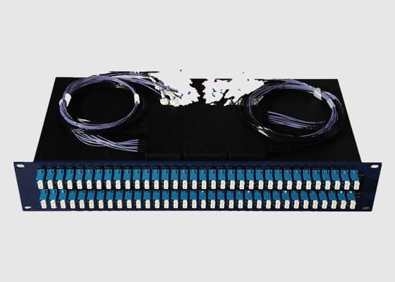 19 Inch 2U Multimode 96 Port LC Duplex Patch Panel