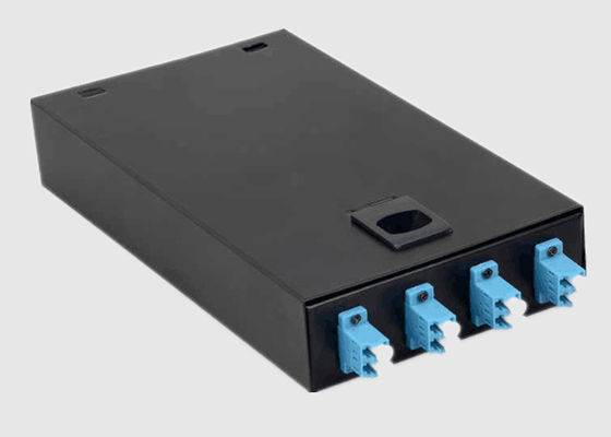 CATV 1U LC Duplex 8 Port Loaded Patch Panel