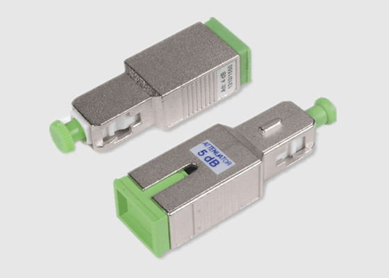 5dB Single Mode SC/UPC Fiber Optic Attenuator Male To Female